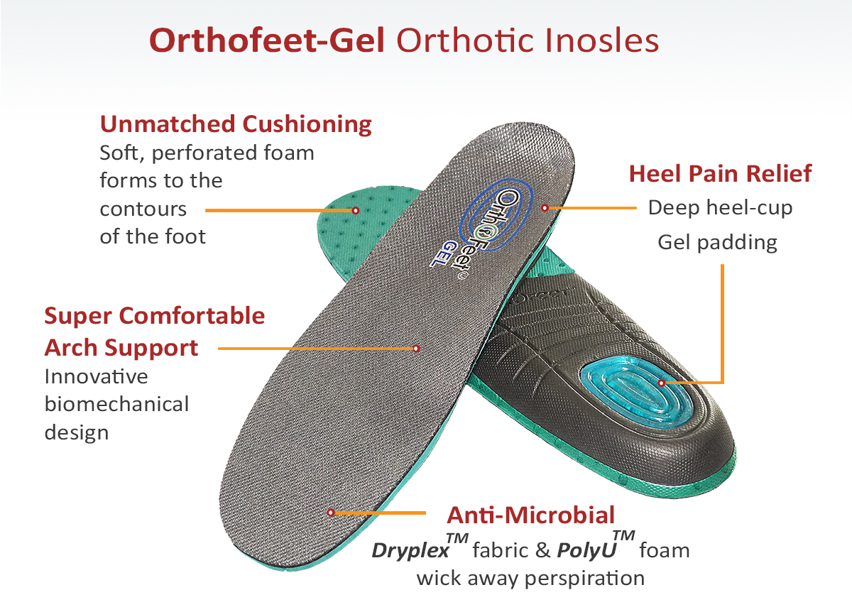 Orthofeet Shoes Protective Interior Lining